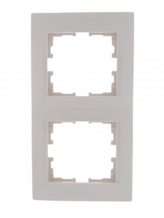 Фотография товара 'Lezard KARINA Рамка 2-ая вертикальная, 707-0300-152'