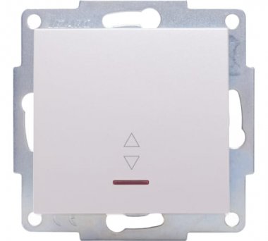 Фотография товара 'Lezard VESNA Выключатель проходной с подсветкой, 742-3088-114'