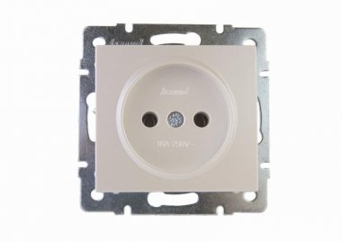 Фотография товара 'Lezard RAIN Розетка без заземления керамика, 703-3088-121'