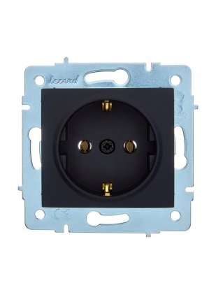 Фотография товара 'Lezard 7081-4288-122B ASTI Розетка с/з ПБТ'
