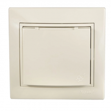 Фотография товара 'Lezard 701-0303-123BMIRA Розетка с/з с крышкой бакалит'