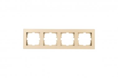 Фотография товара 'Lezard 742-3600-149 VESNA Рамка 4-ая горизонтальная б/вст'