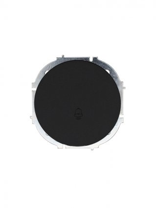 Фотография товара 'Lezard 743-4288-103 OSEN Кнопка звонка чёрный бархат'