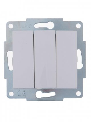 Фотография товара 'Lezard KARINA Выключатель тройной, 707-0288-109'