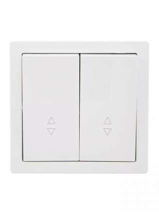 Фотография товара 'Lezard 752-0200-106 LETO Выключатель проходной двойной'