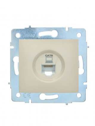 Фотография товара 'Lezard 7081-0303-140 ASTI Розетка компьютерная Cat 5e'