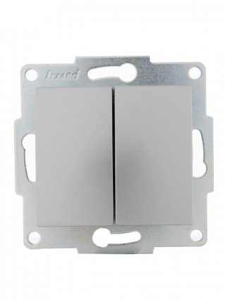 Фотография товара 'Lezard KARINA Выключатель двойной, 707-4388-101'