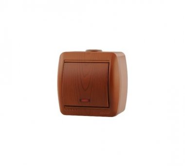 Фотография товара 'Lezard 710-0800-103 NATA Кнопка звонка сосна'