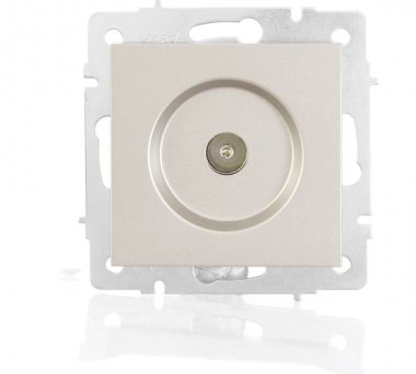 Фотография товара 'Lezard VESNA Розетка ТВ проходная, 742-3788-129'
