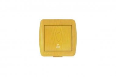 Фотография товара 'Lezard 710-0700-103 NATA Кнопка звонка ольха'