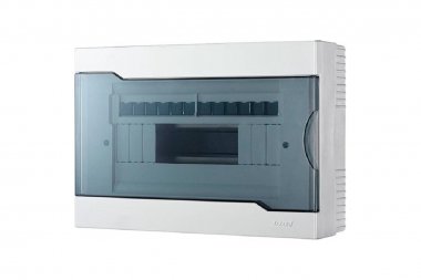 Фотография товара 'Lezard 730-2000-008 NEW Бокс с прозрачной крышкой ЩРН-П-8 для наружной уст.8-и модульных устройств'