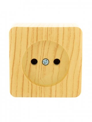 Фотография товара 'Lezard VIOLA Розетка без заземления керамика, 751-5200-121'