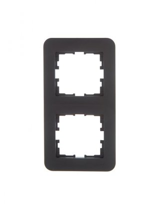 Фотография товара 'Lezard 7081-4200-152 ASTI Рамка 2-ая вертикальная б/вст'