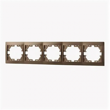 Фотография товара 'Lezard 704-7300-150 ZIMA Рамка 5-ая горизонтальная'