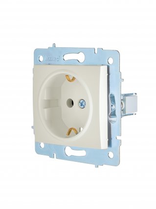 Фотография товара 'Lezard 7081-3088-122B ASTI Розетка с/з ПБТ'