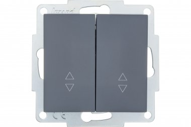 Фотография товара 'Lezard VESNA Выключатель проходной двойной, 742-3488-106'
