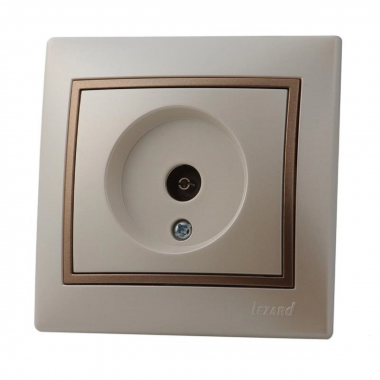 Фотография товара 'Lezard 701-3031-129 MIRA Розетка ТВ проходная'