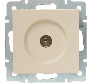 Фотография товара 'Lezard VESNA Розетка ТВ оконечная, 742-0388-130'