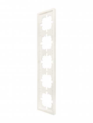 Фотография товара 'Lezard 704-9000-150 ZIMA Рамка 5-ая горизонтальная б/вст'