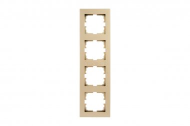 Фотография товара 'Lezard 742-3600-154 VESNA Рамка 4-ая вертикальная б/вст'