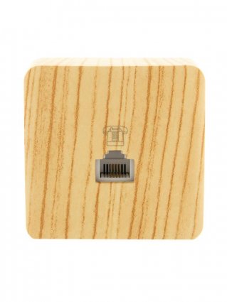 Фотография товара 'Lezard VIOLA Розетка телефонная евро , 751-5200-137'