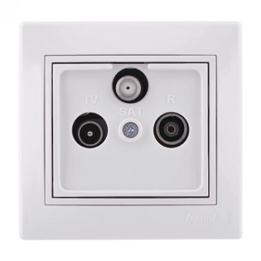 Фотография товара 'Lezard MIRA Розетка спутниковая оконечная (SAT - TV - Radio)  701-0202-135'