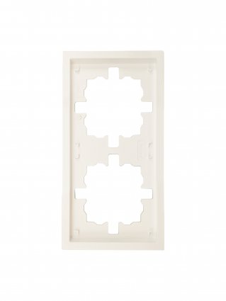 Фотография товара 'Lezard 704-9000-147 ZIMA Рамка 2-ая горизонтальная б/вст'