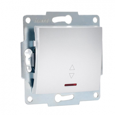 Фотография товара 'Lezard 7081-4343-114 ASTI Выключатель проходной с подсветкой'