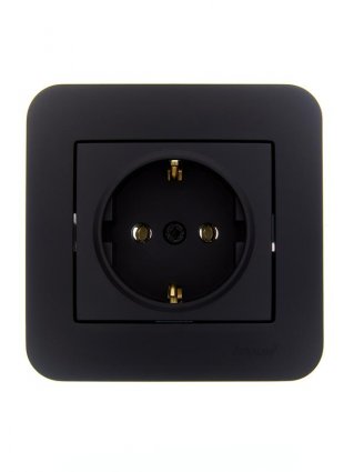 Фотография товара 'Lezard 7081-4242-122B ASTI Розетка с/з ПБТ'