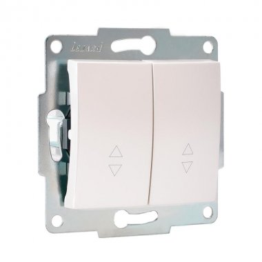 Фотография товара 'Lezard KARINA Выключатель проходной двойной, 707-3088-106'