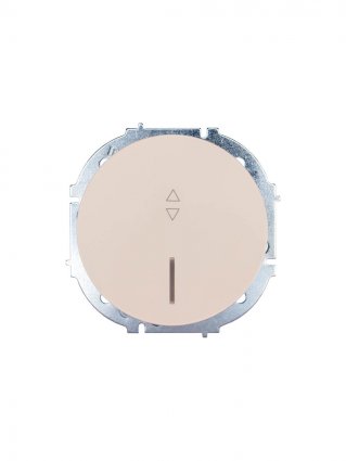 Фотография товара 'Lezard 743-9088-114 OSEN Выключатель проходной с подсветкой слоновая кость'