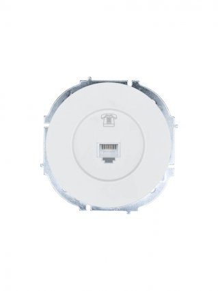 Фотография товара 'Lezard 743-0288-137 OSEN Розетка телефонная евро белая'