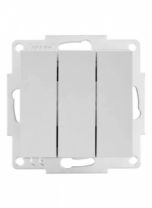 Фотография товара 'Lezard 742-4388-109 VESNA Выключатель тройной'