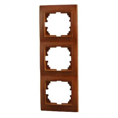 Фотография товара 'Lezard MIRA Рамка 3-ая вертикальная, 701-0801-153'