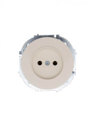 Фотография товара 'Lezard 743-9088-121B OSEN Розетка б/з ПБТ слоновая кость'