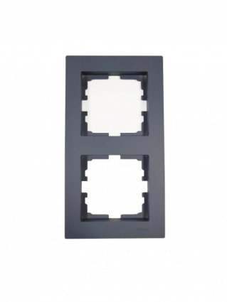 Фотография товара 'Lezard 742-3400-152 VESNA Рамка 2-ая вертикальная б/вст'