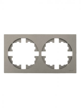 Фотография товара 'Lezard 743-3700-147 OSEN Рамка 2-ая б/вст титан'