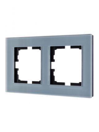 Фотография товара 'Lezard 742-7080-147 VESNA Рамка 2-ая горизонтальная б/вст'