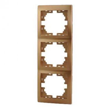 Фотография товара 'Lezard MIRA Рамка 3-ая вертикальная, 701-1300-153'