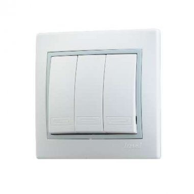 Фотография товара 'Lezard MIRA Выключатель тройной, 701-0215-109'