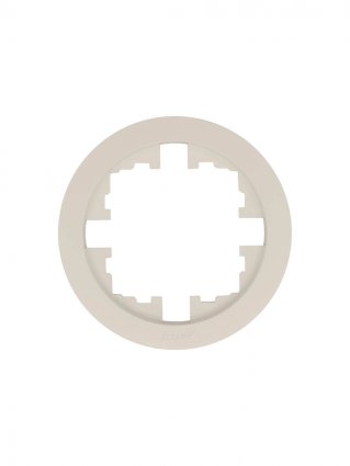 Фотография товара 'Lezard 744-9000-146 OSEN Рамка 1-ая б/вст слоновая костькруглая'