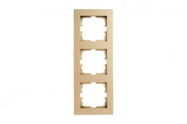 Фотография товара 'Lezard 742-3600-153 VESNA Рамка 3-ая вертикальная б/вст'