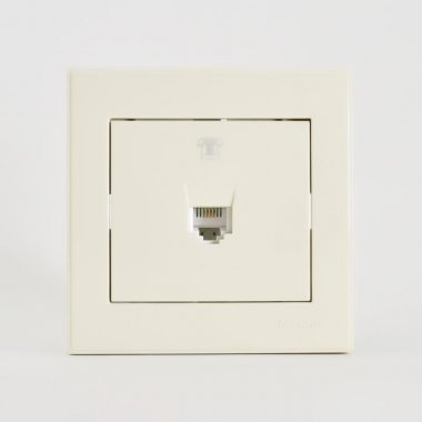 Фотография товара 'Lezard RAIN Розетка телефонная евро, 703-0303-137'