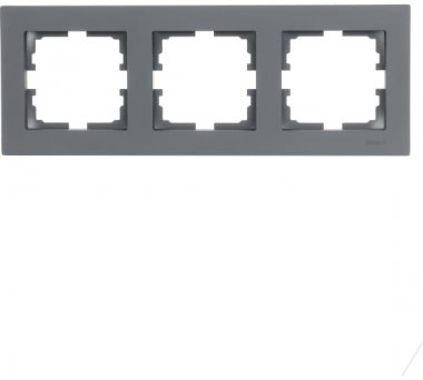 Фотография товара 'Lezard VESNA Рамка 3-ая горизонтальная, 742-3400-148'