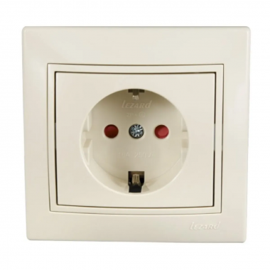 Фотография товара 'Lezard 701-0303-124B MIRA Розетка с защитой от детей бакалит'