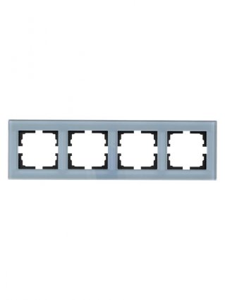 Фотография товара 'Lezard 742-7080-154 VESNA Рамка 4-ая вертикальная б/вст'