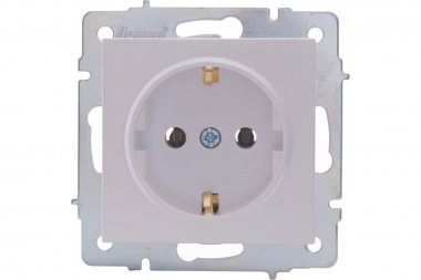 Фотография товара 'Lezard 742-3088-122 VESNA Розетка с/з керамика'