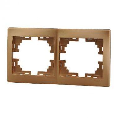 Фотография товара 'Lezard MIRA Рамка 2-ая горизонтальная, 701-1300-147'