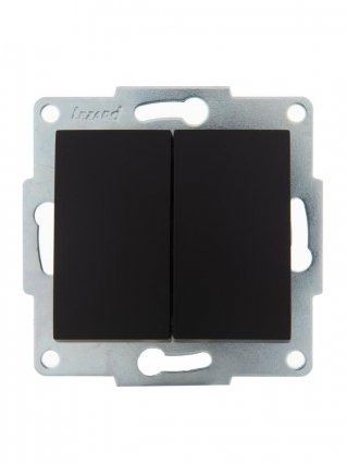 Фотография товара 'Lezard KARINA Выключатель двойной , 707-4288-101'