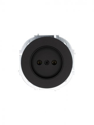 Фотография товара 'Lezard 743-4288-121B OSEN Розетка б/з ПБТ чёрный бархат'